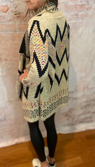 Aztec Cardigan Sweater
