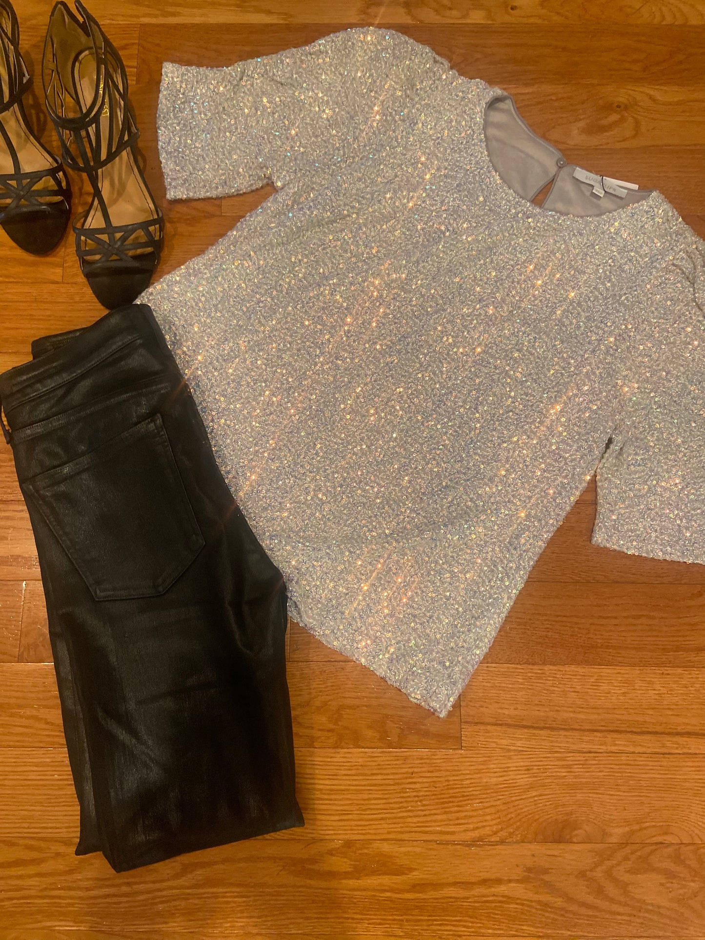 Sequin top